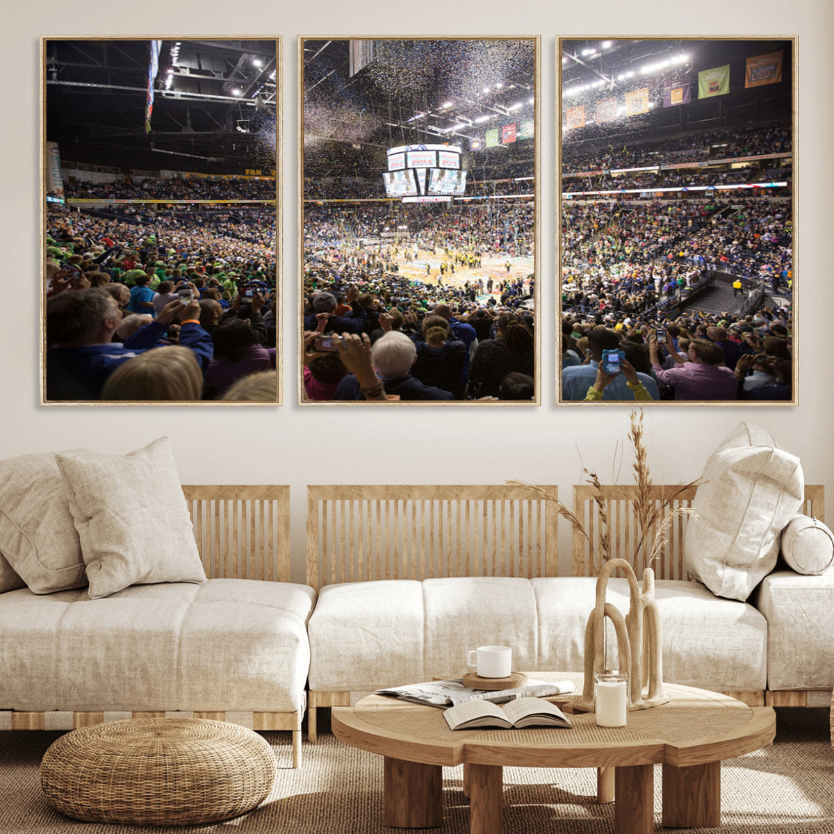 66251-MGV-CV-36X24 - Bridgestone Arena Wall Art Canvas, Nashville Predators