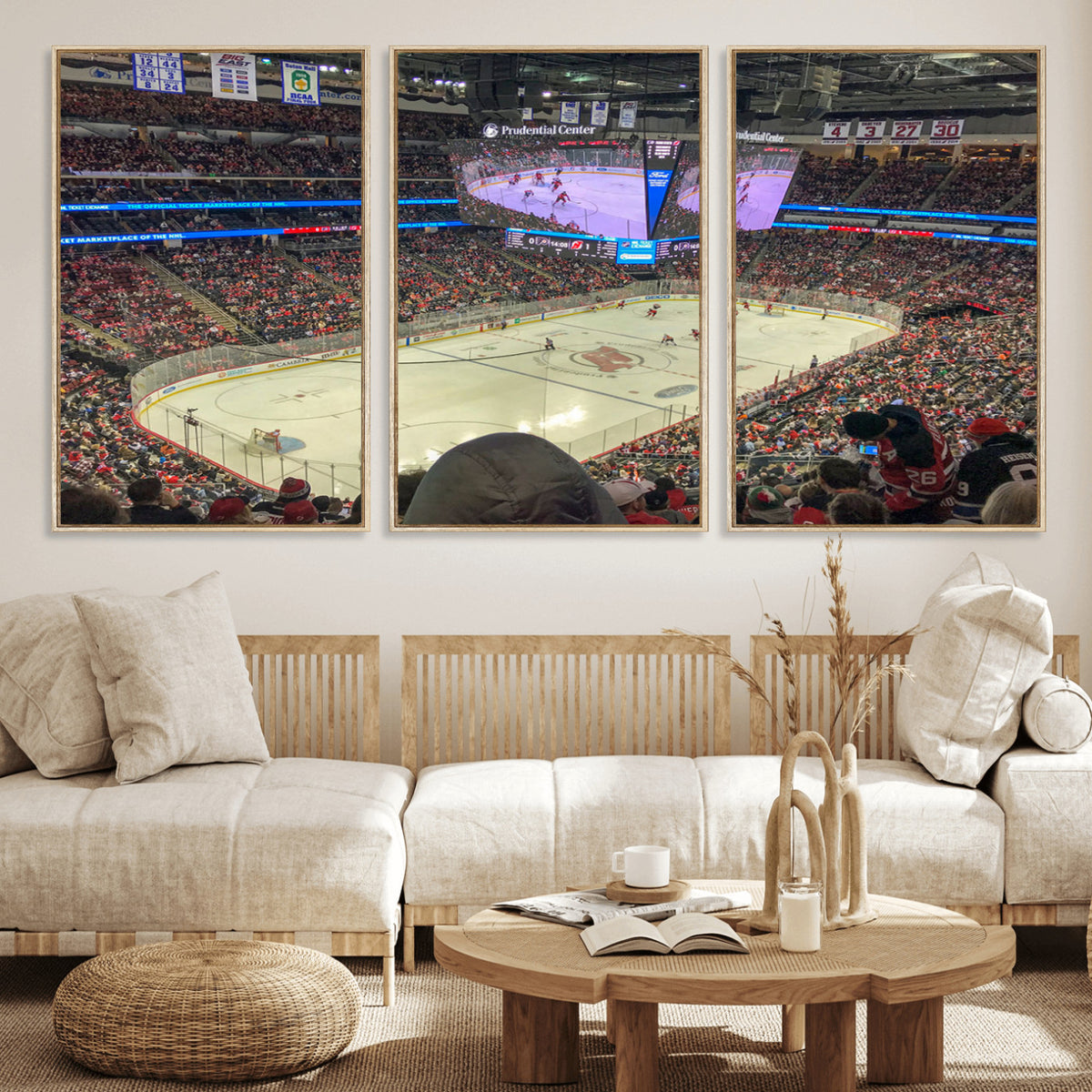 29638-MGV-CV-36X24 - Prudential Center Newark New Jersey Devils Hockey Stadium