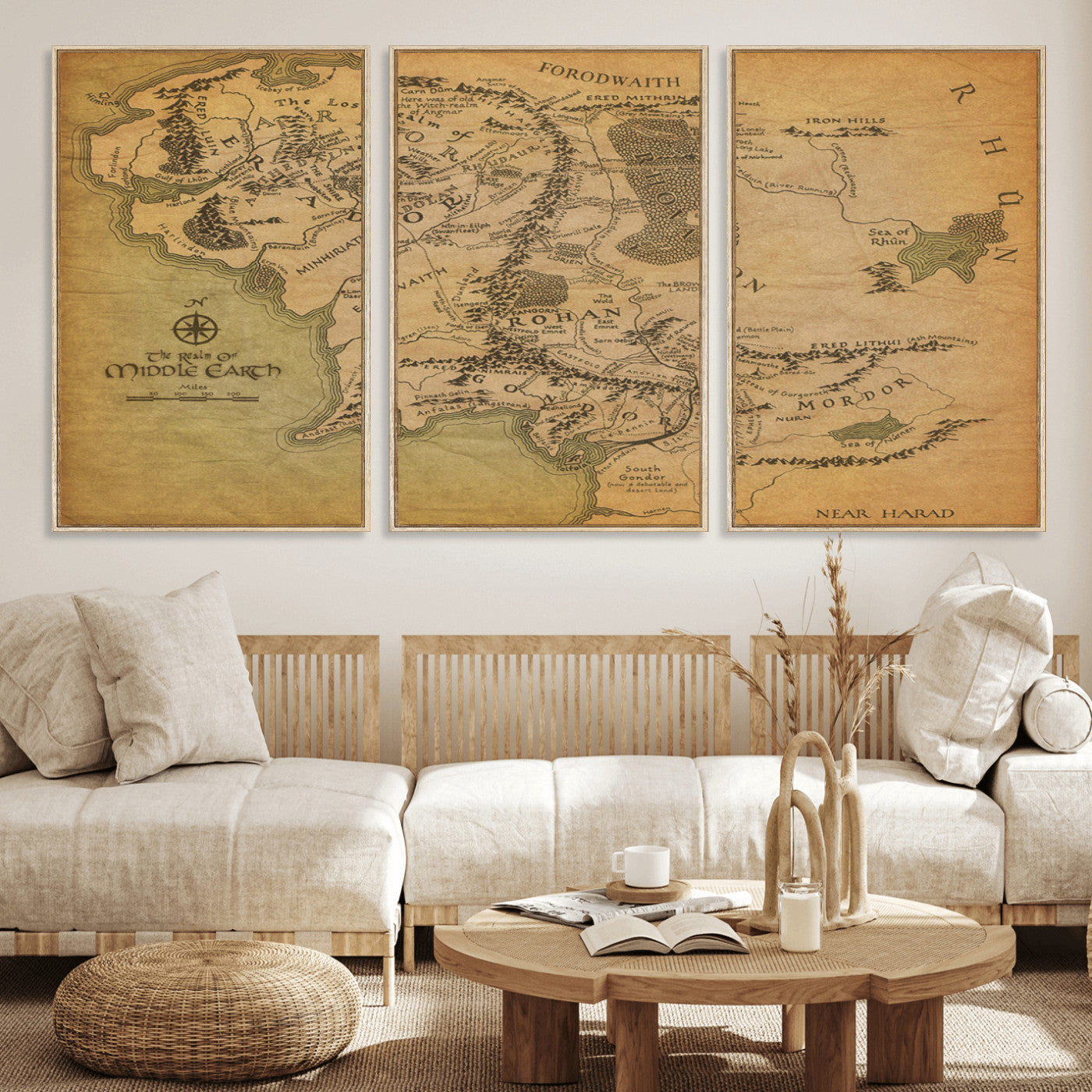 MGV-FC-60X30-3P - Push Pin World Map Canvas Print – Framed Wall Art for Couples to Track Their Travels – Anniversary