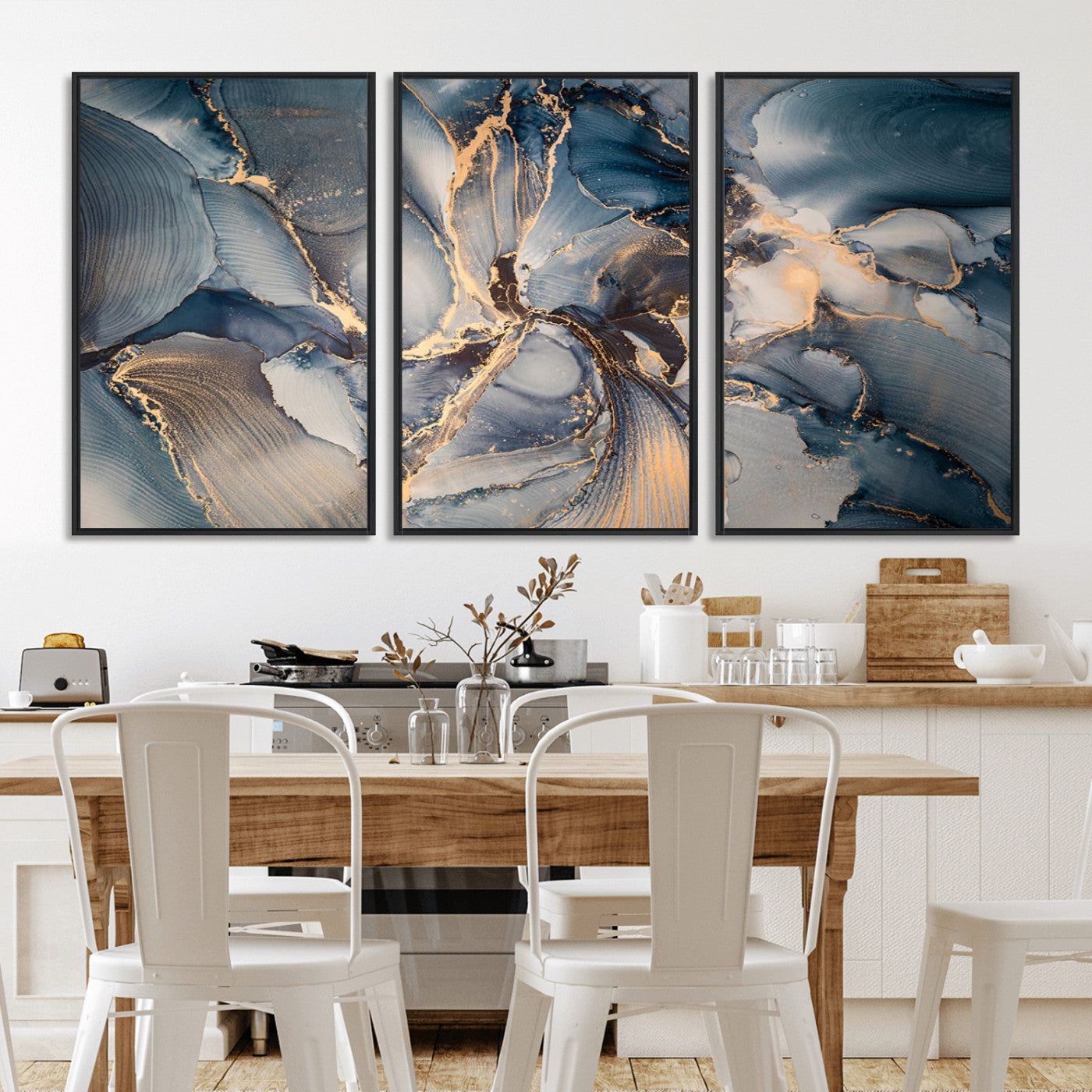 MGV-FC-60X30-3P - Abstract Wall Art Canvas Print for Modern Home Decor