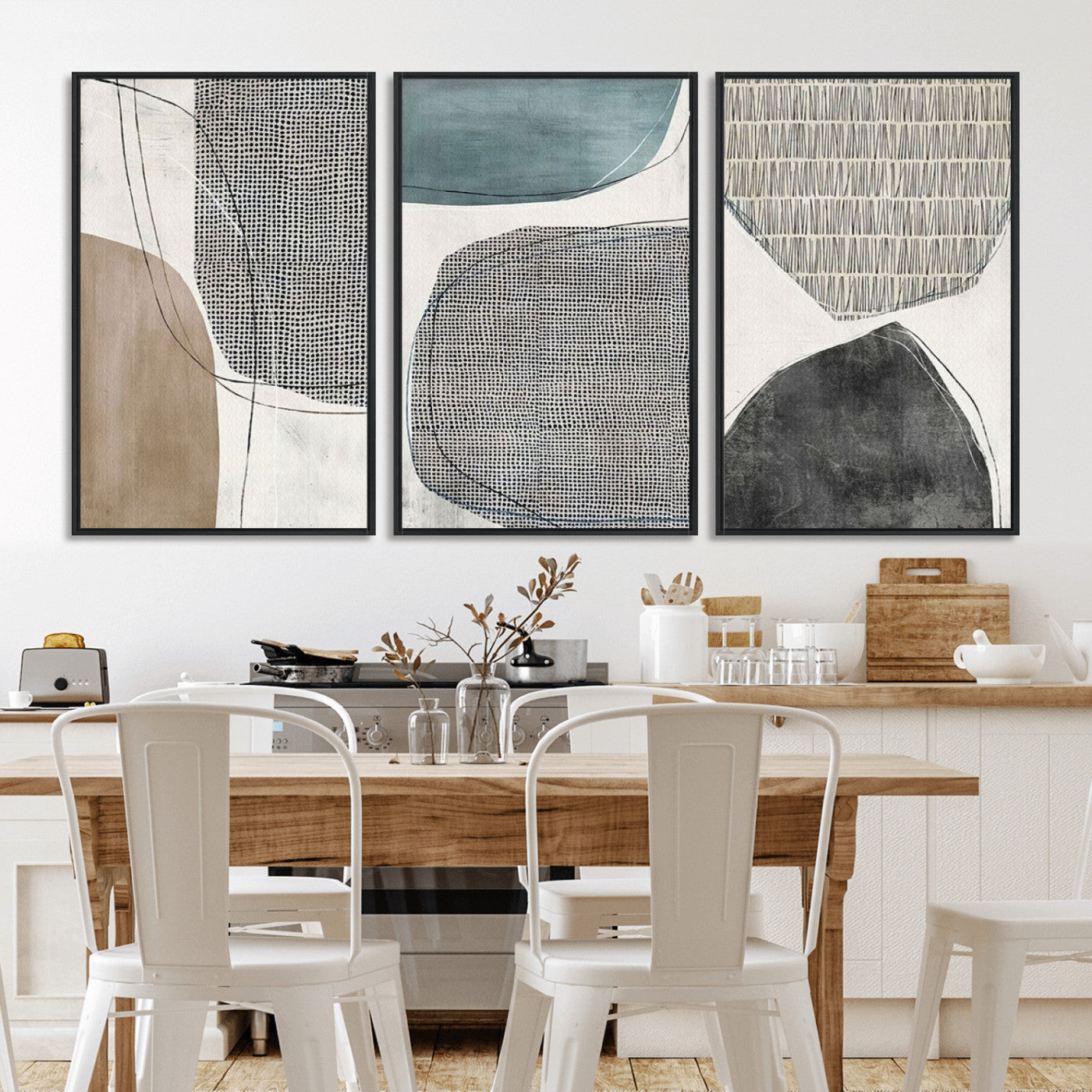 MGV-FC-60X30-3P - Canvas Print Wall Art Abstract Illustrs Art Boho