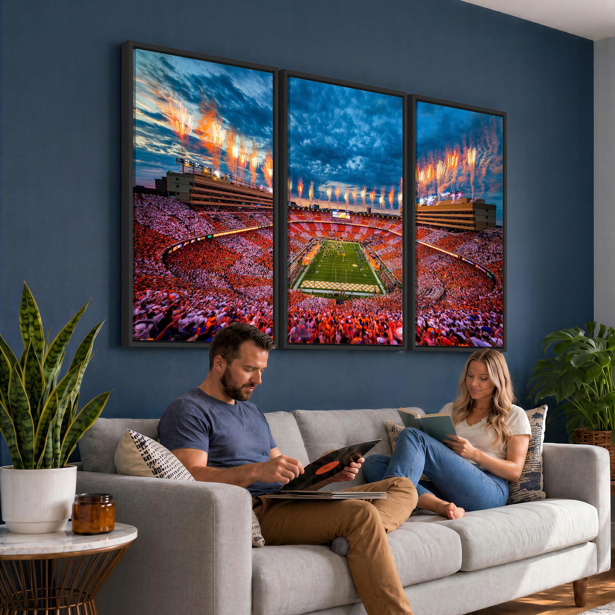 94266219-MGV-CV-36X24 - Tennessee Neyland Stadium Wall Art, Sports Arena Canvas