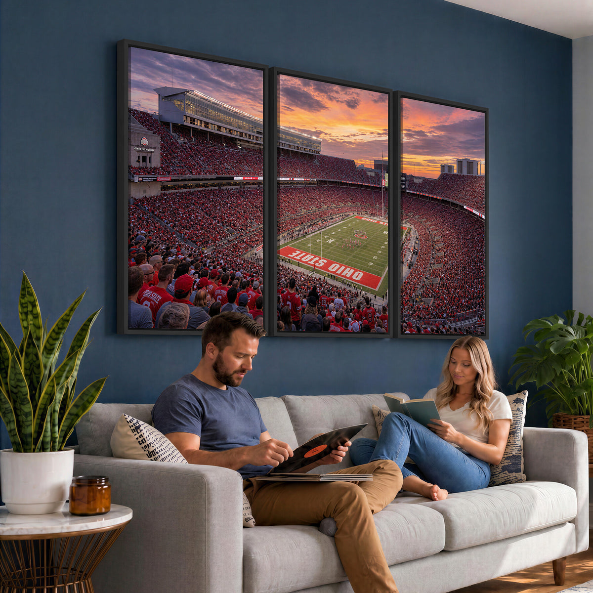95137596-MGV-CV-36X24 - Stadium Wall Art Canvas Print