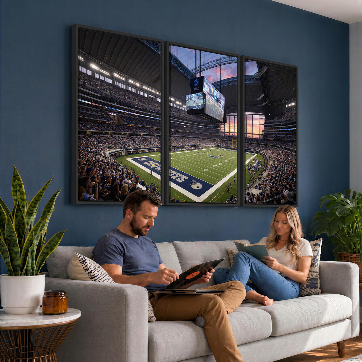 94095904-MGV-CV-36X24 - Stadium Wall Art Canvas Print