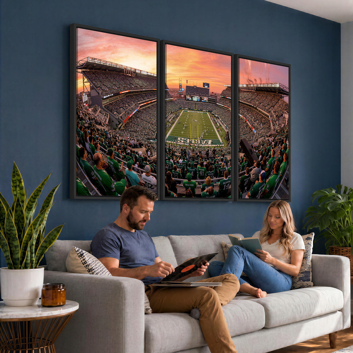 24458374-MGV-CV-36X24 - Stadium Wall Art Canvas Print