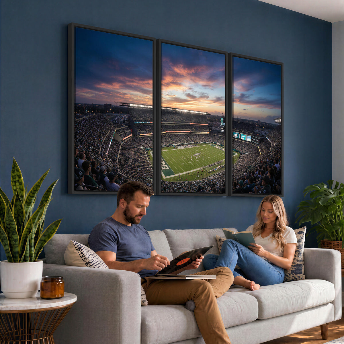 59208973-MGV-CV-36X24 - Stadium Wall Art Canvas Print