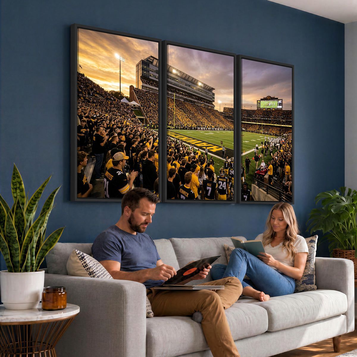 60847729-MGV-CV-36X24 - Stadium Wall Art Canvas Print