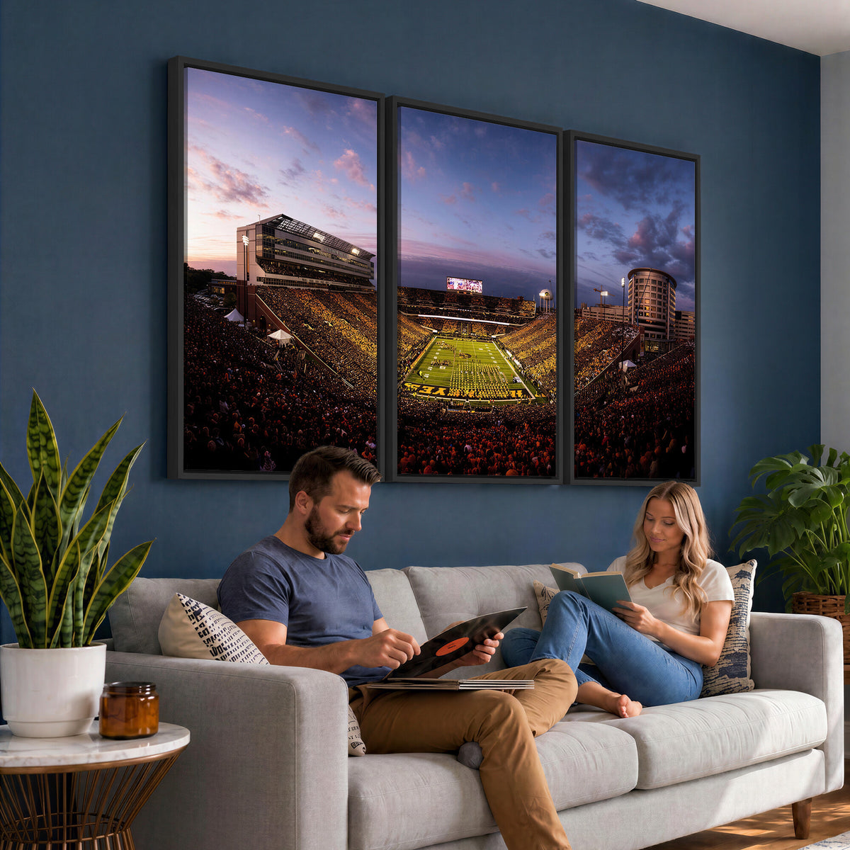 49683861-MGV-CV-36X24 - Stadium Wall Art Canvas Print