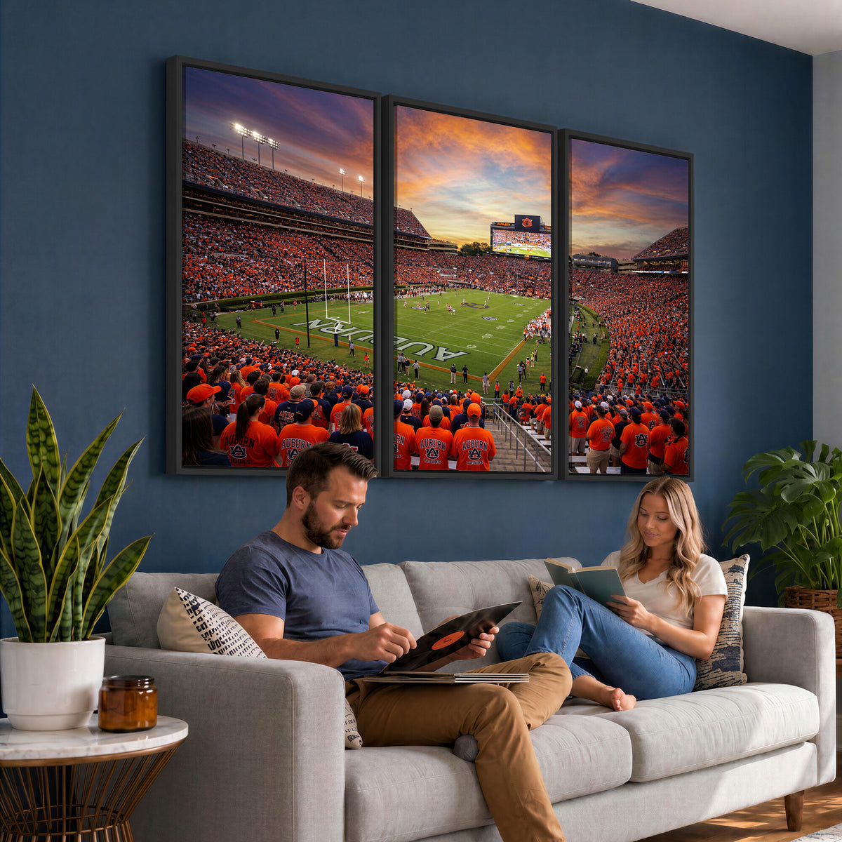 46347891-MGV-CV-36X24 - Stadium Wall Art Canvas Print