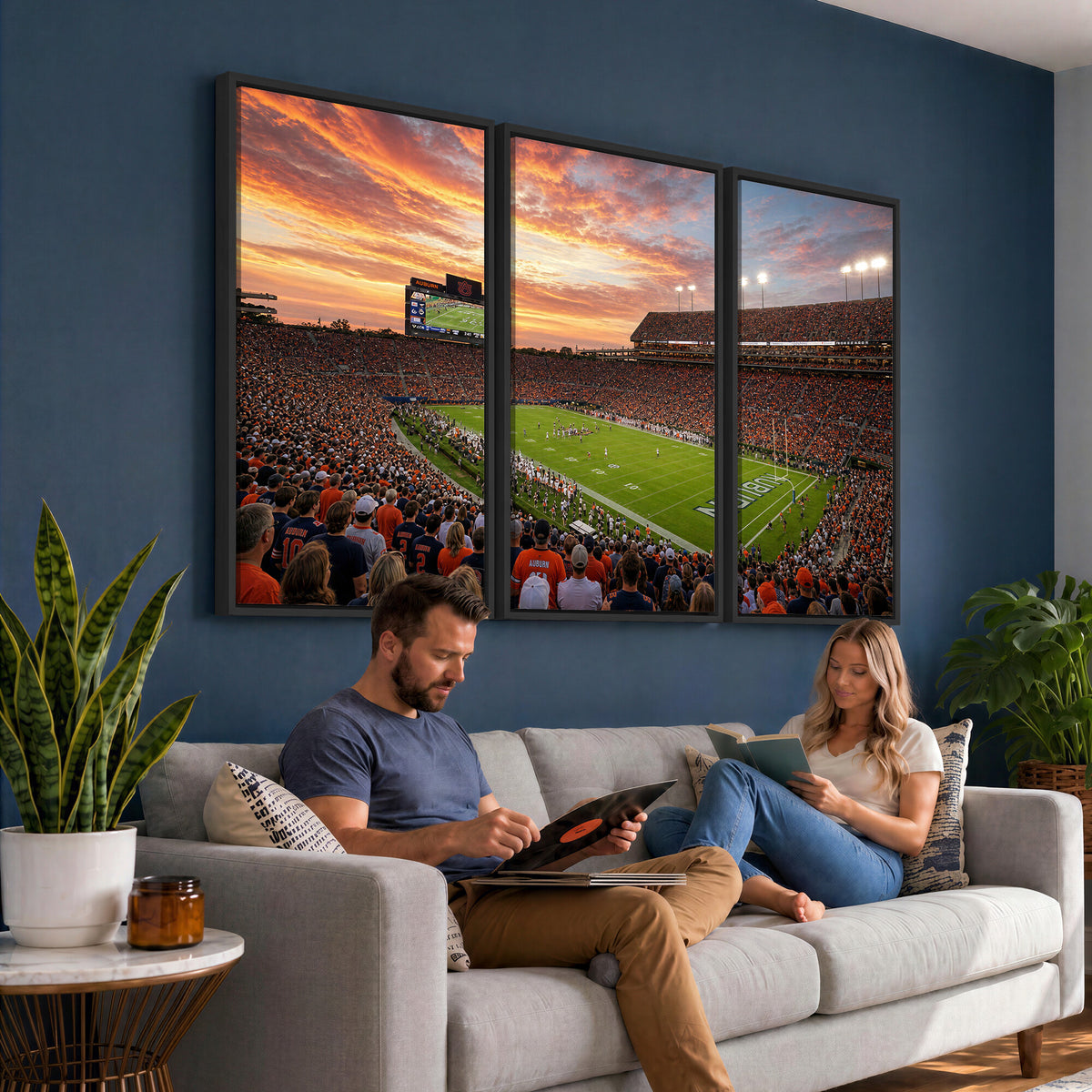 28631591-MGV-CV-36X24 - Stadium Wall Art Canvas Print