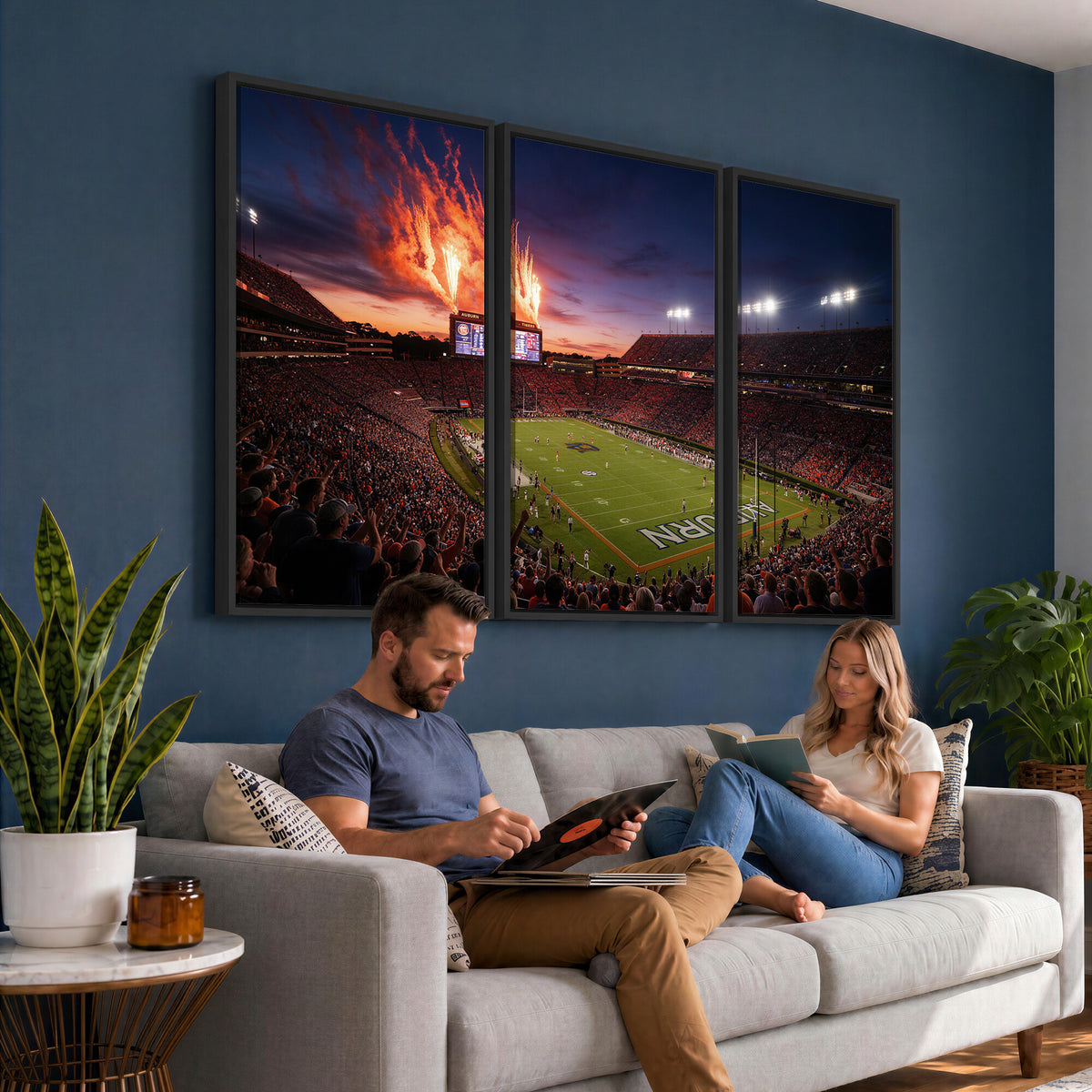 30686080-MGV-CV-36X24 - Stadium Wall Art Canvas Print