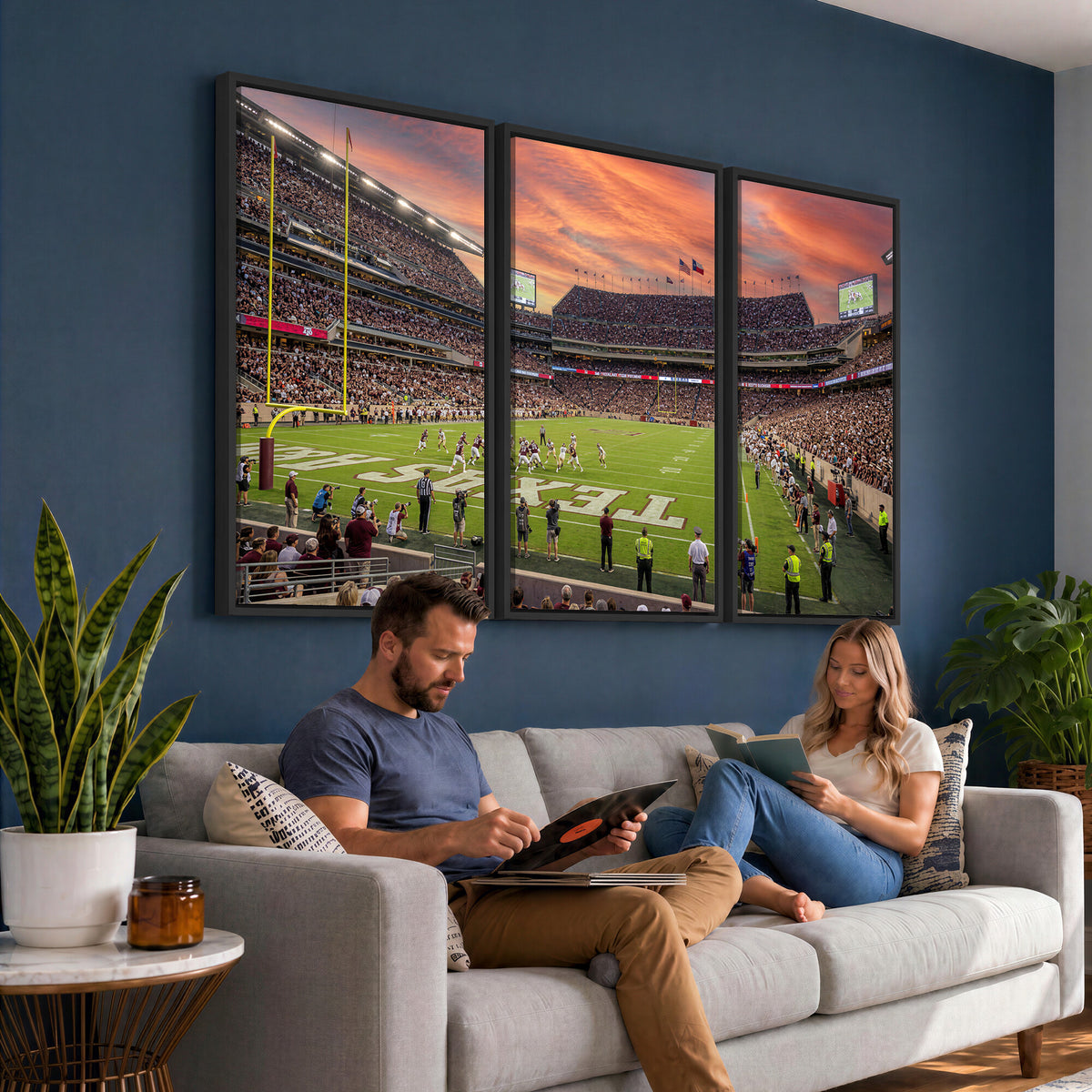 80055809-MGV-CV-36X24 - Stadium Wall Art Canvas Print