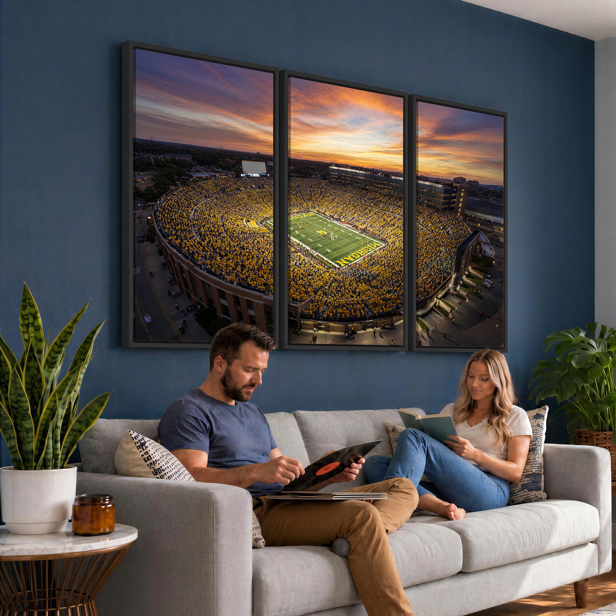 64902586-MGV-CV-36X24 - Stadium Wall Art Canvas Print