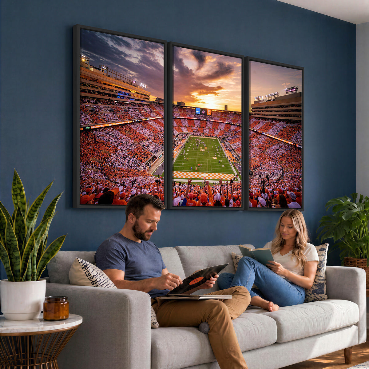 68184875-MGV-CV-36X24 - Stadium Wall Art Canvas Print
