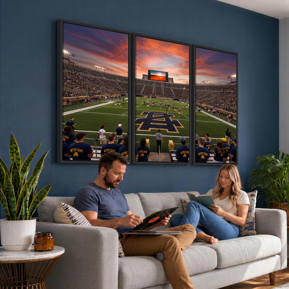 75411323-MGV-CV-36X24 - Stadium Wall Art Canvas Print