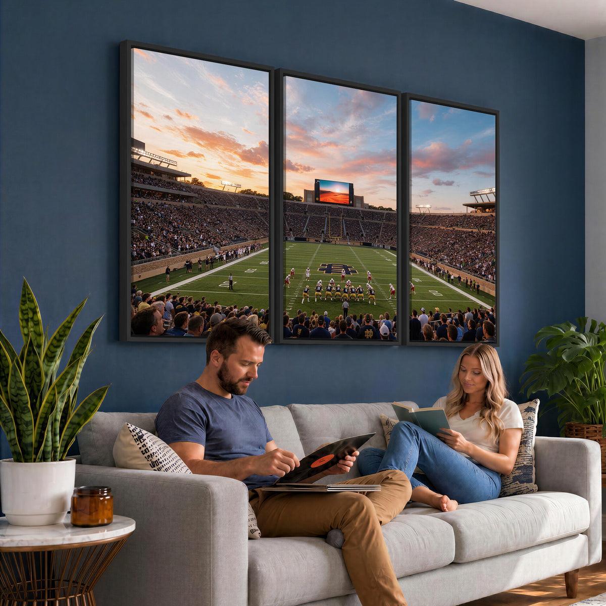 54464530-MGV-CV-36X24 - Stadium Wall Art Canvas Print