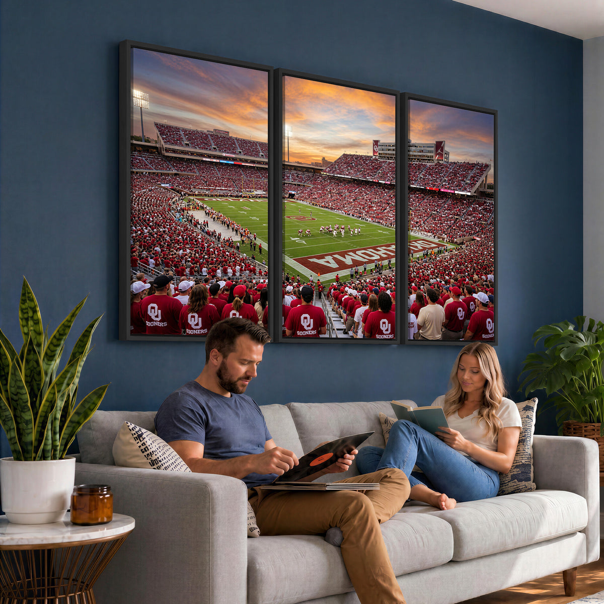 92718741-MGV-CV-36X24 - Stadium Wall Art Canvas Print