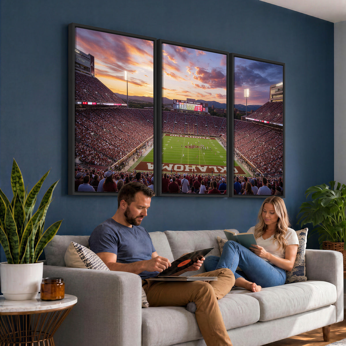 18509931-MGV-CV-36X24 - Stadium Wall Art Canvas Print