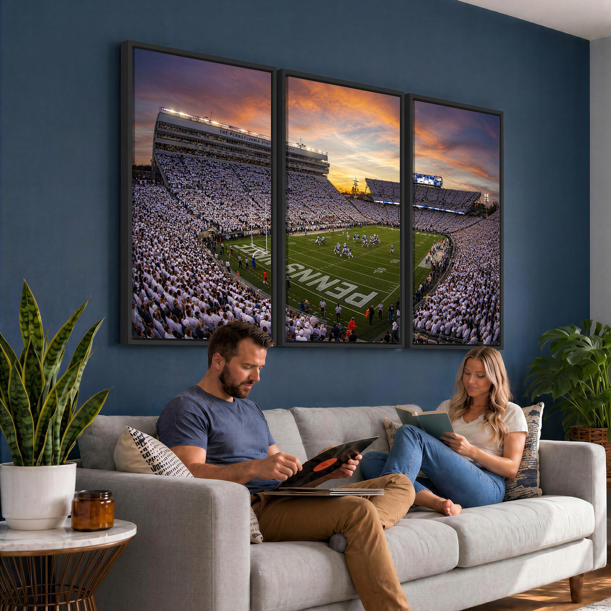 37485833-MGV-CV-36X24 - Stadium Wall Art Canvas Print