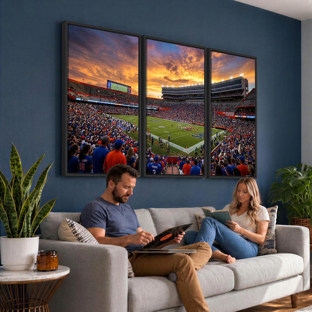 23829865-MGV-CV-36X24 - Stadium Wall Art Canvas Print
