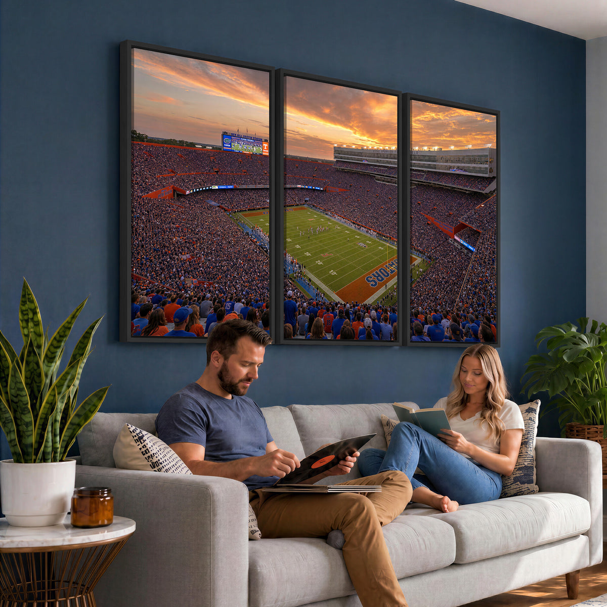 48009171-MGV-CV-36X24 - Stadium Wall Art Canvas Print