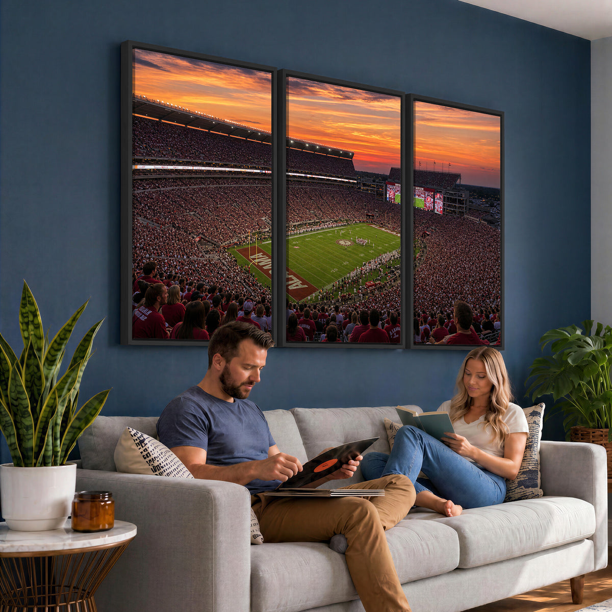 91782096-MGV-CV-36X24 - Stadium Wall Art Canvas Print