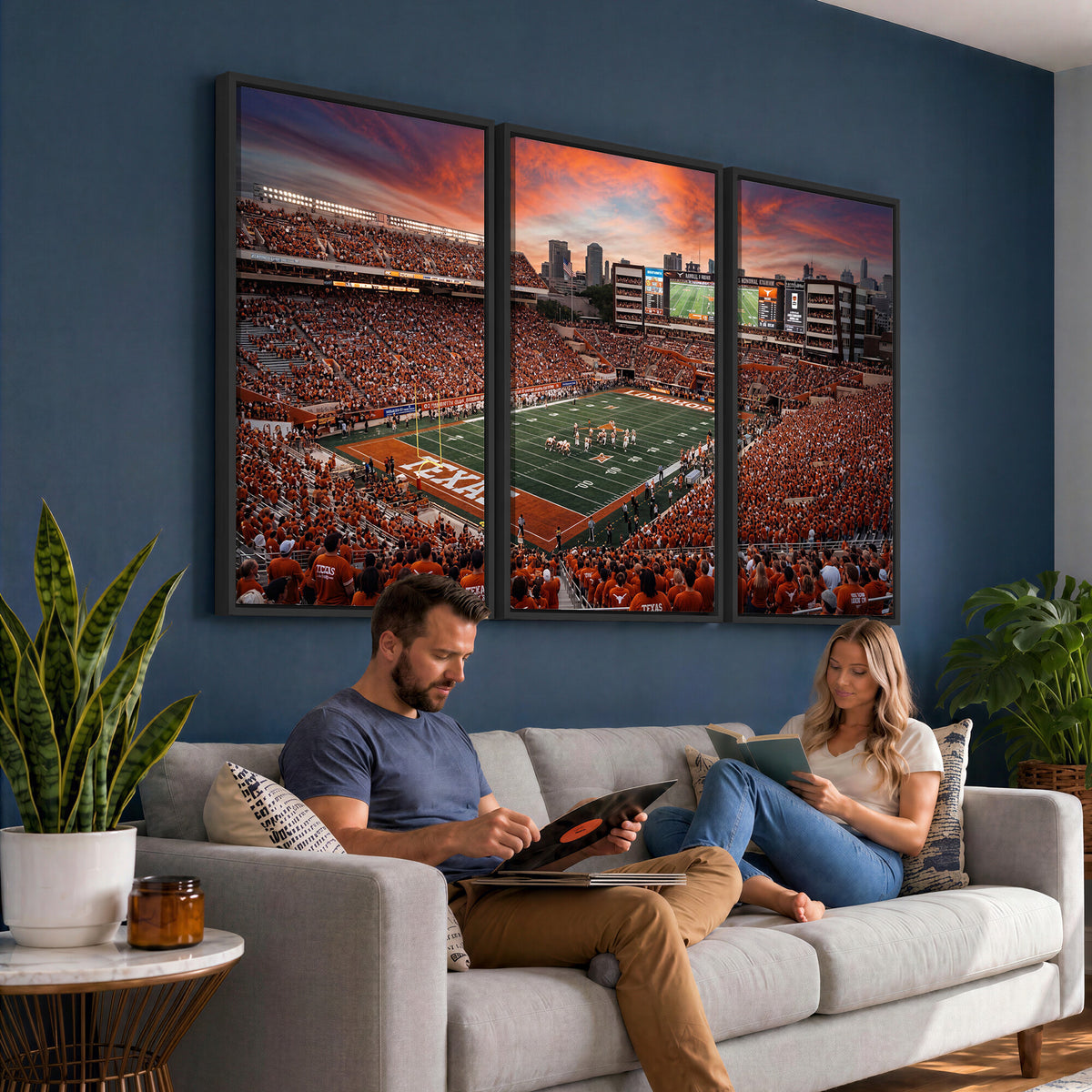 68564193-MGV-CV-36X24 - Stadium Wall Art Canvas Print