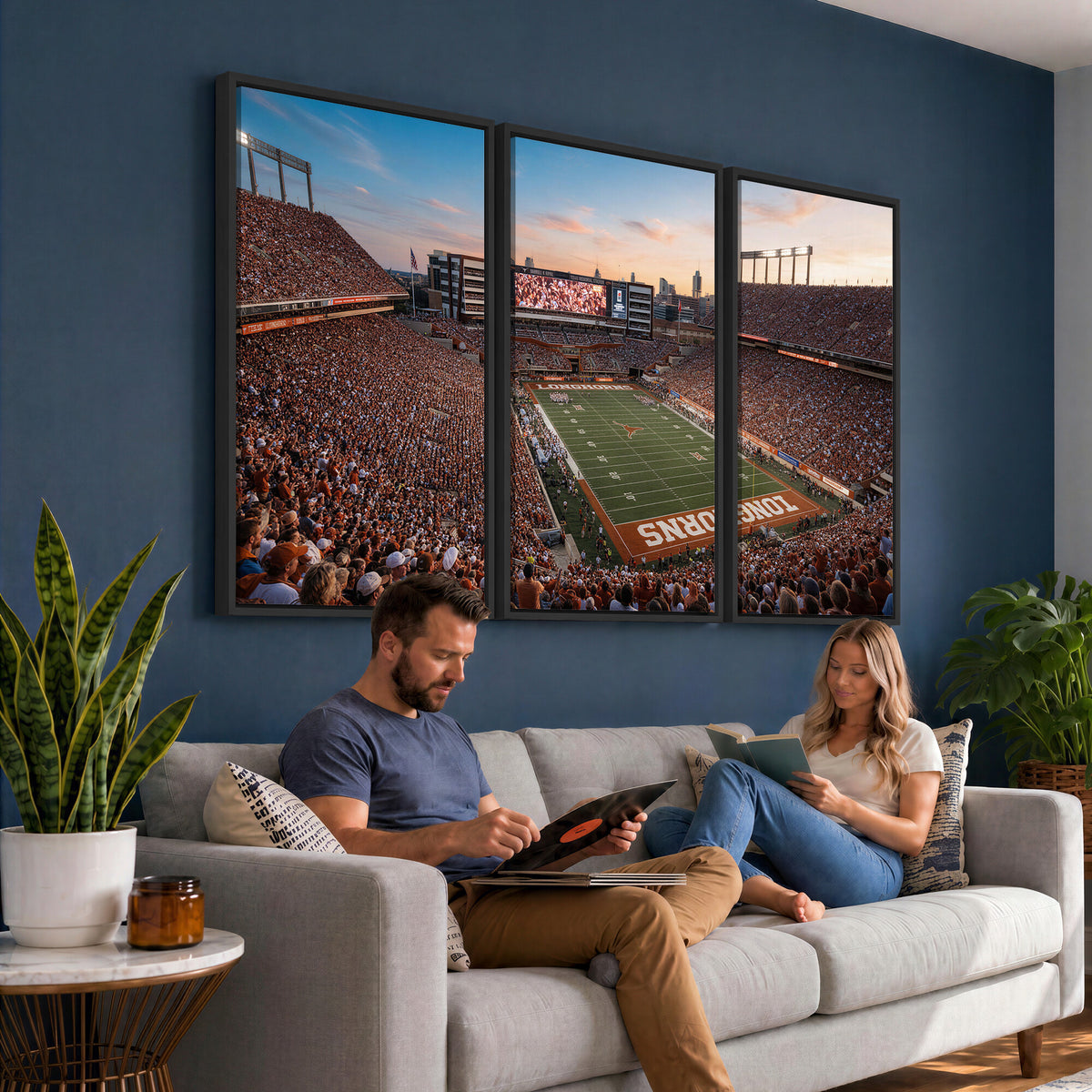 41187139-MGV-CV-36X24 - Stadium Wall Art Canvas Print