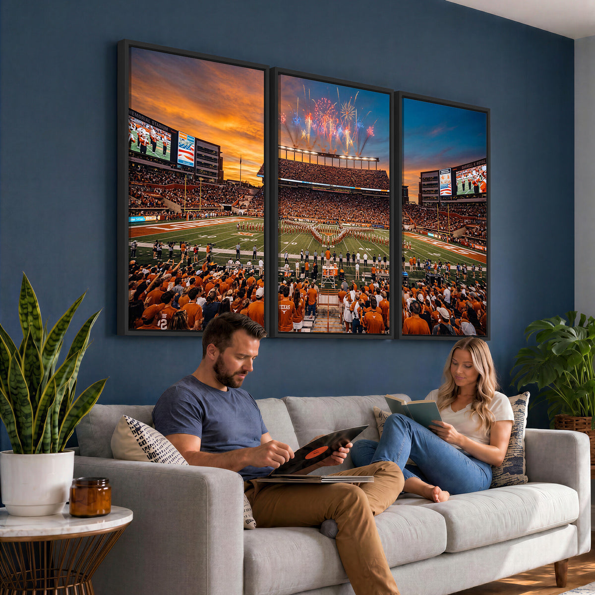 75031291-MGV-CV-36X24 - Stadium Wall Art Canvas Print