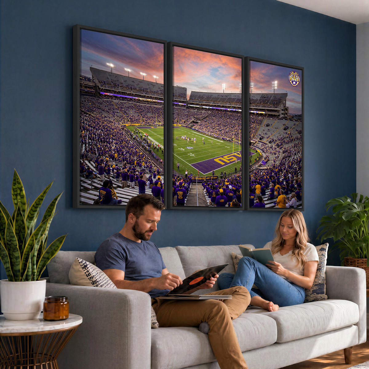 20281385-MGV-CV-36X24 - Stadium Wall Art Canvas Print
