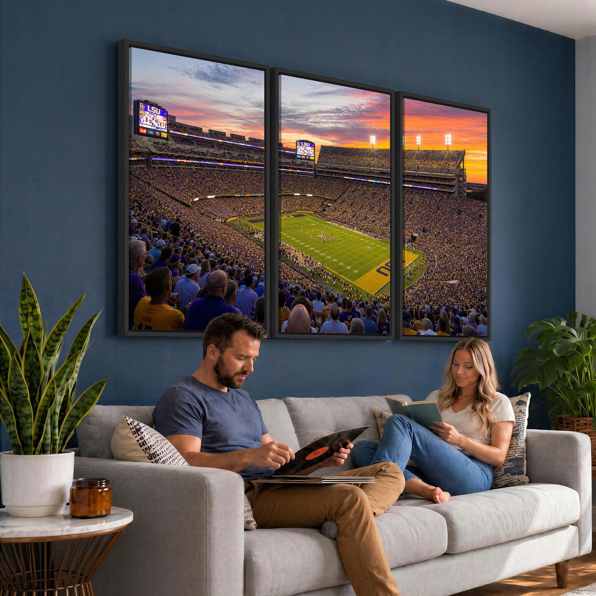 91303167-MGV-CV-36X24 - Stadium Wall Art Canvas Print