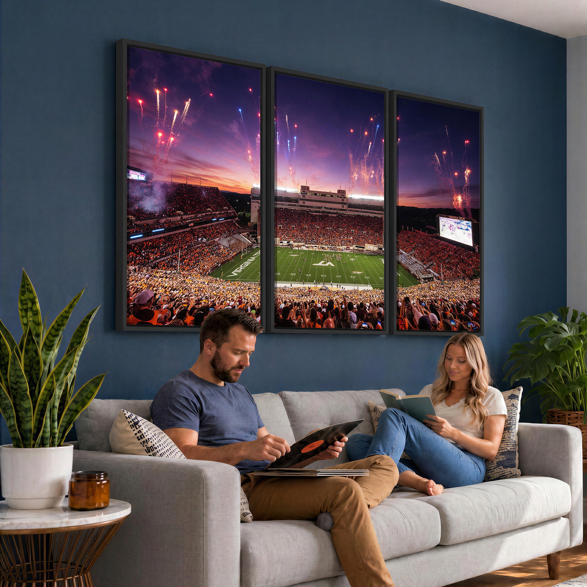57314829-MGV-CV-36X24 - Stadium Wall Art Canvas Print
