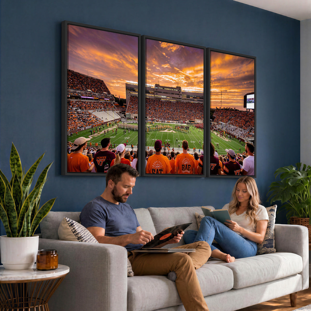 25873880-MGV-CV-36X24 - Stadium Wall Art Canvas Print