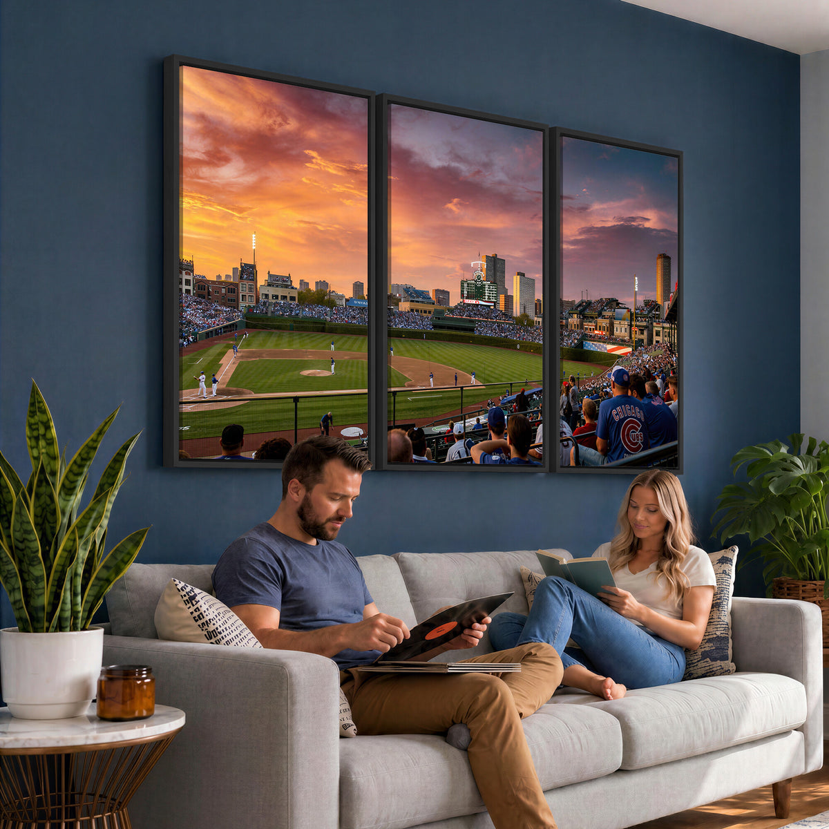 94073020-MGV-CV-36X24 - Stadium Wall Art Canvas Print