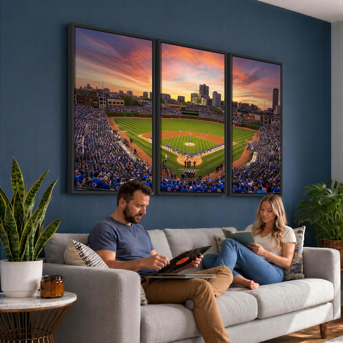 42812246-MGV-CV-36X24 - Stadium Wall Art Canvas Print