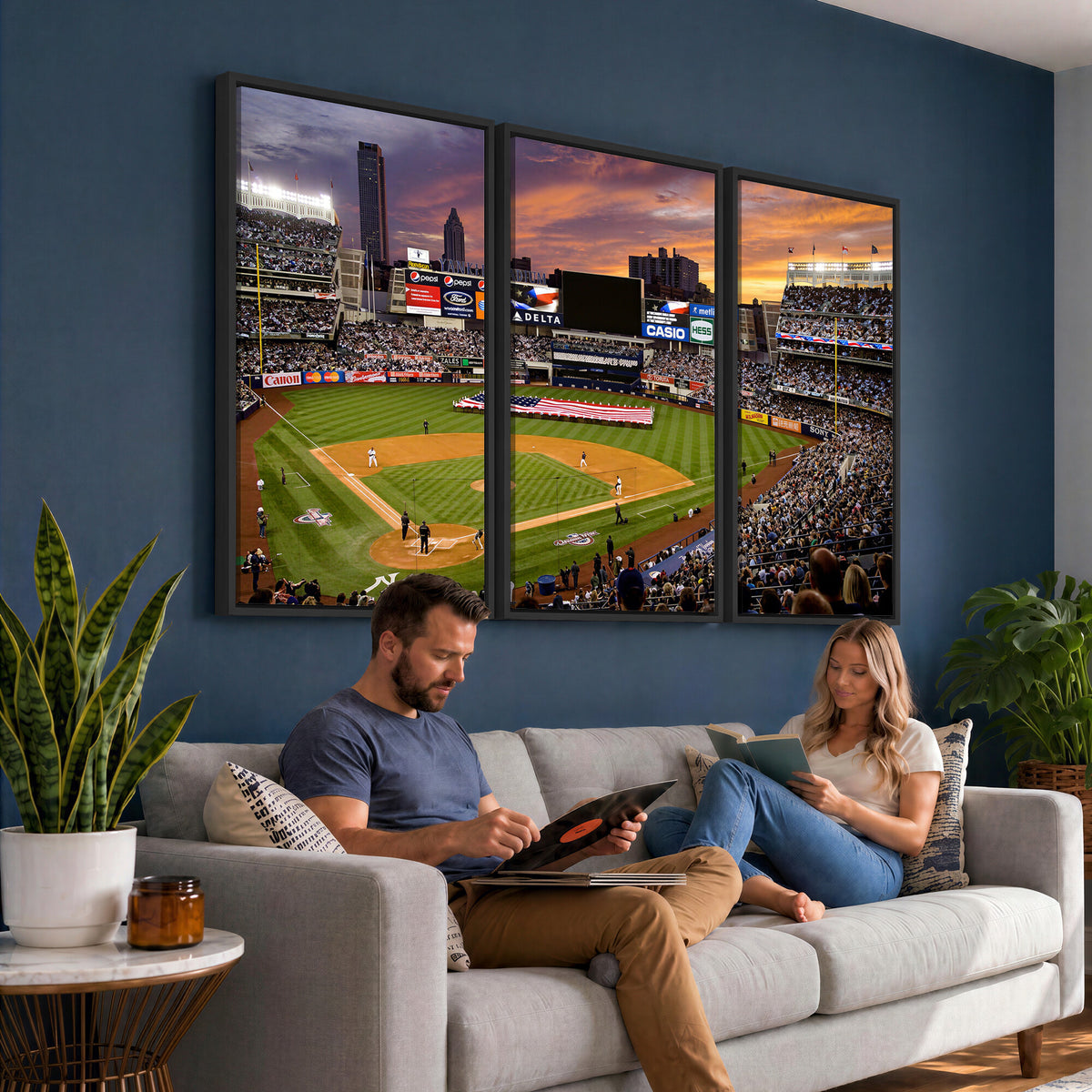 39000124-MGV-CV-36X24 - Stadium Wall Art Canvas Print