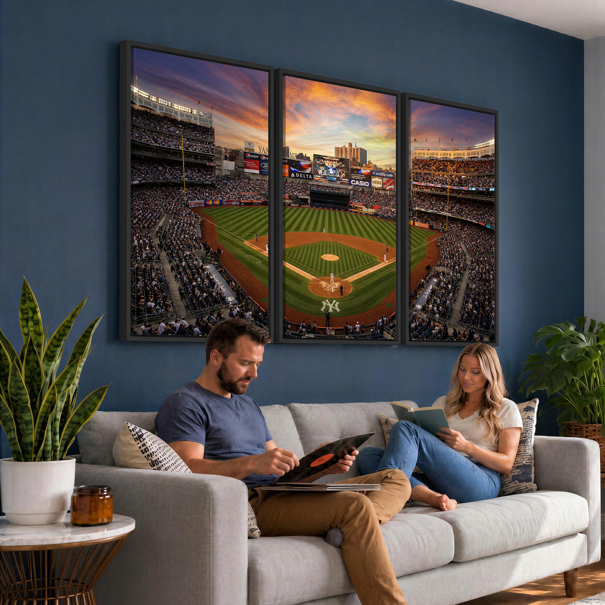 71157927-MGV-CV-36X24 - Stadium Wall Art Canvas Print