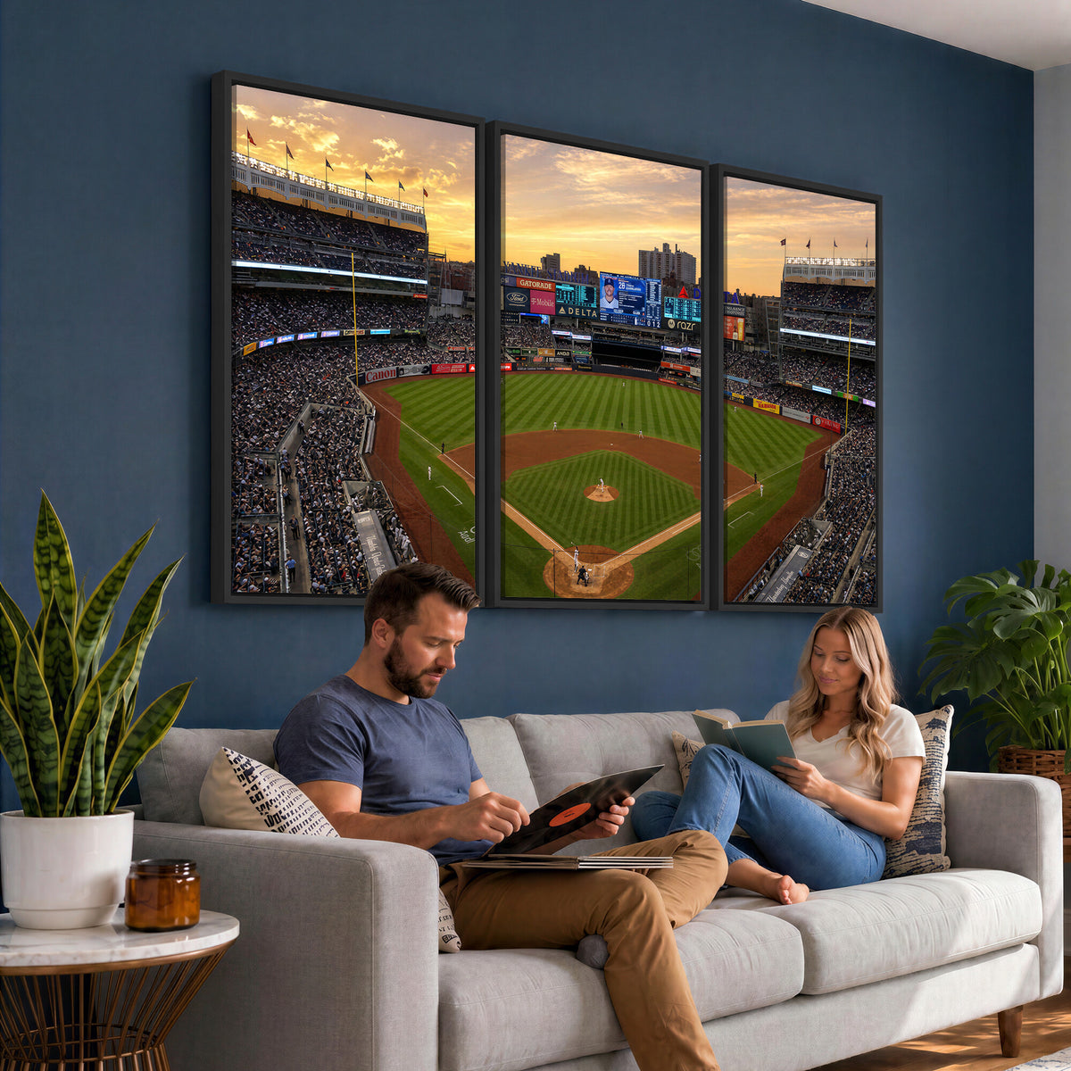 17396699-MGV-CV-36X24 - Stadium Wall Art Canvas Print