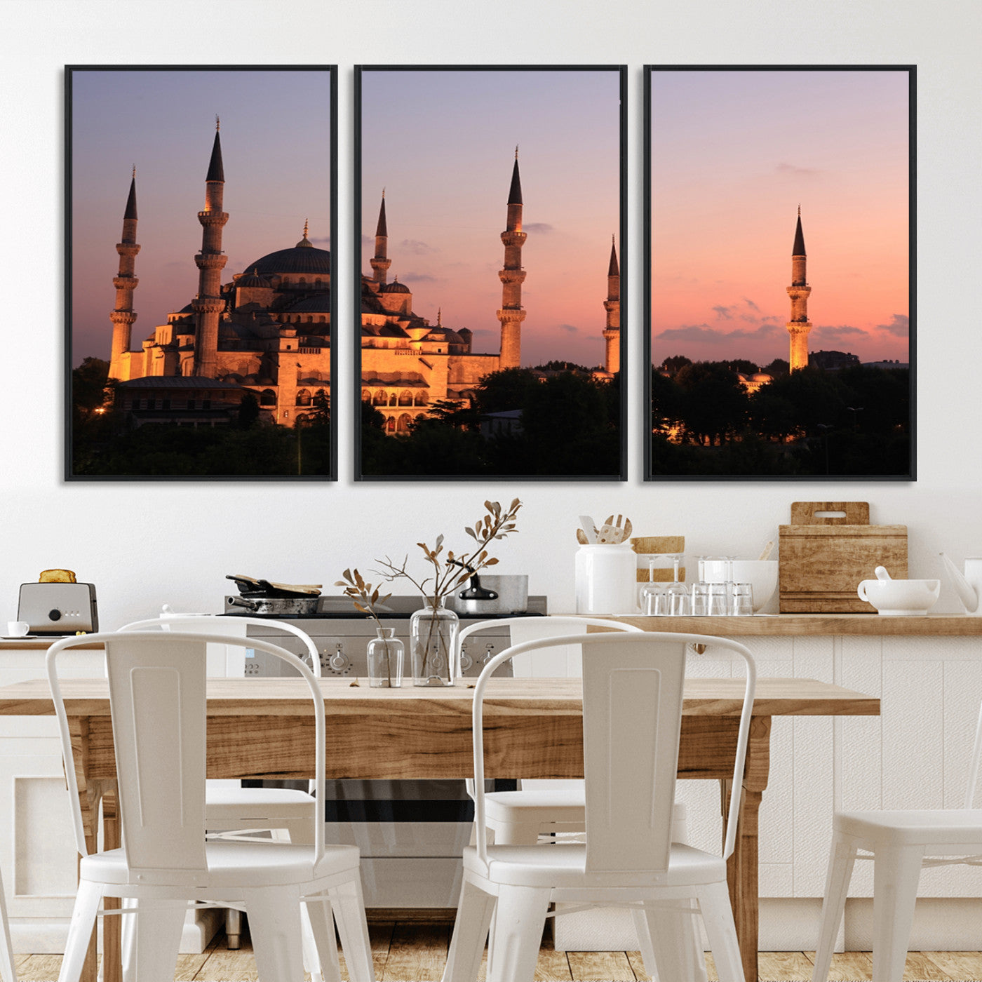 MGV-FC-60X30-3P - Wall Art Turkey Istanbul Skyline Canvas Print