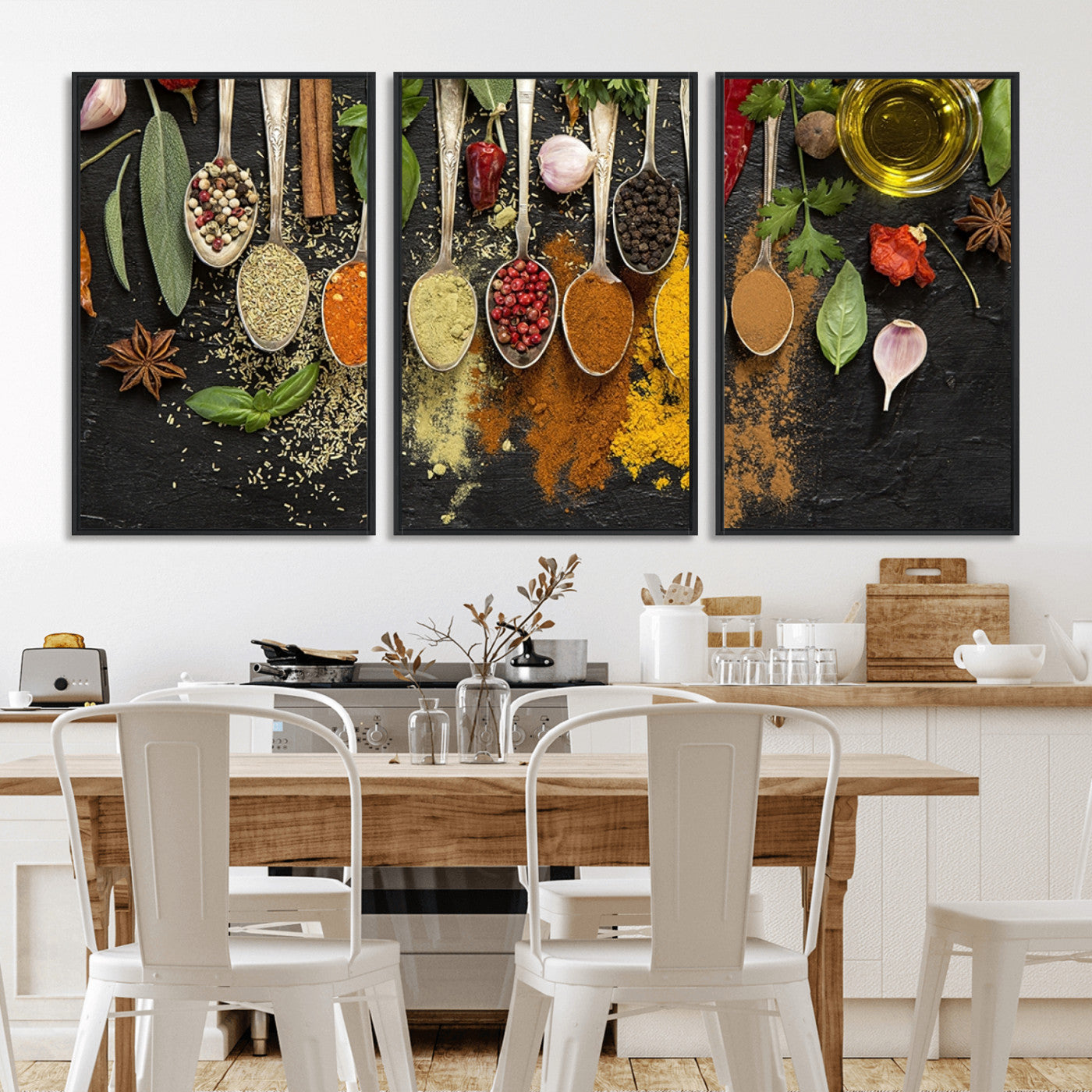 MGV-FC-60X30-3P - Spices Wall Art Canvas Print