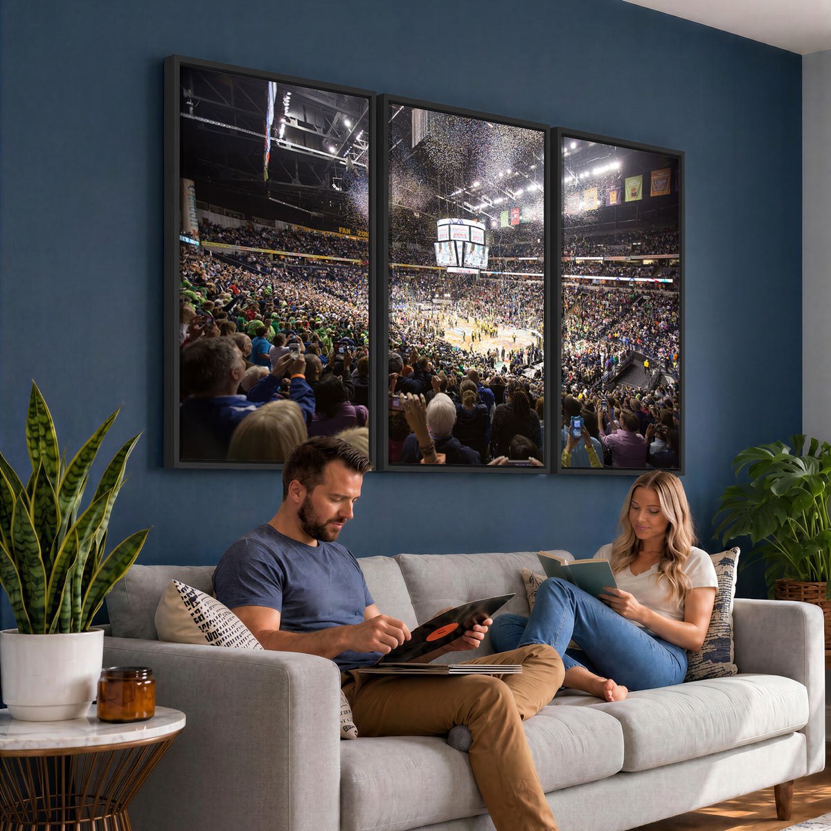 66251-MGV-CV-36X24 - Bridgestone Arena Wall Art Canvas, Nashville Predators