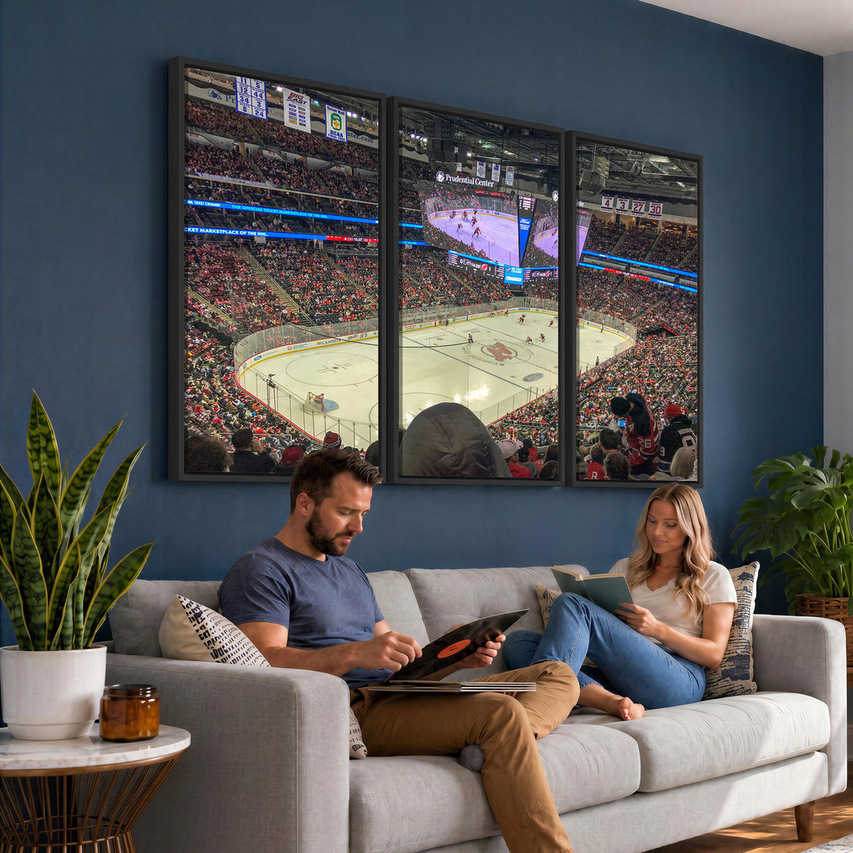 29638-MGV-CV-36X24 - Prudential Center Newark New Jersey Devils Hockey Stadium