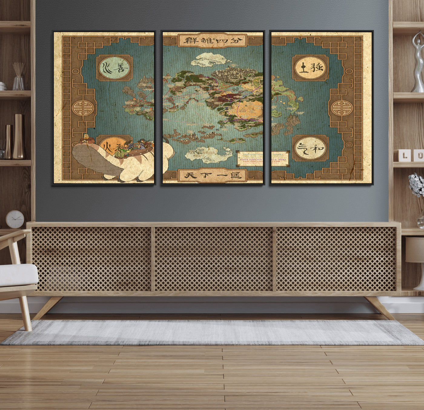 MGV-FC-60X30-3P - Push Pin World Map Canvas Print – Framed Wall Art for Couples to Track Their Travels – Anniversary