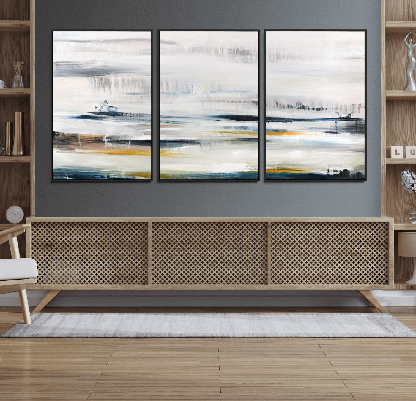 74932-MGV-CV-36X24-Soft Color Abstract Canvas Print