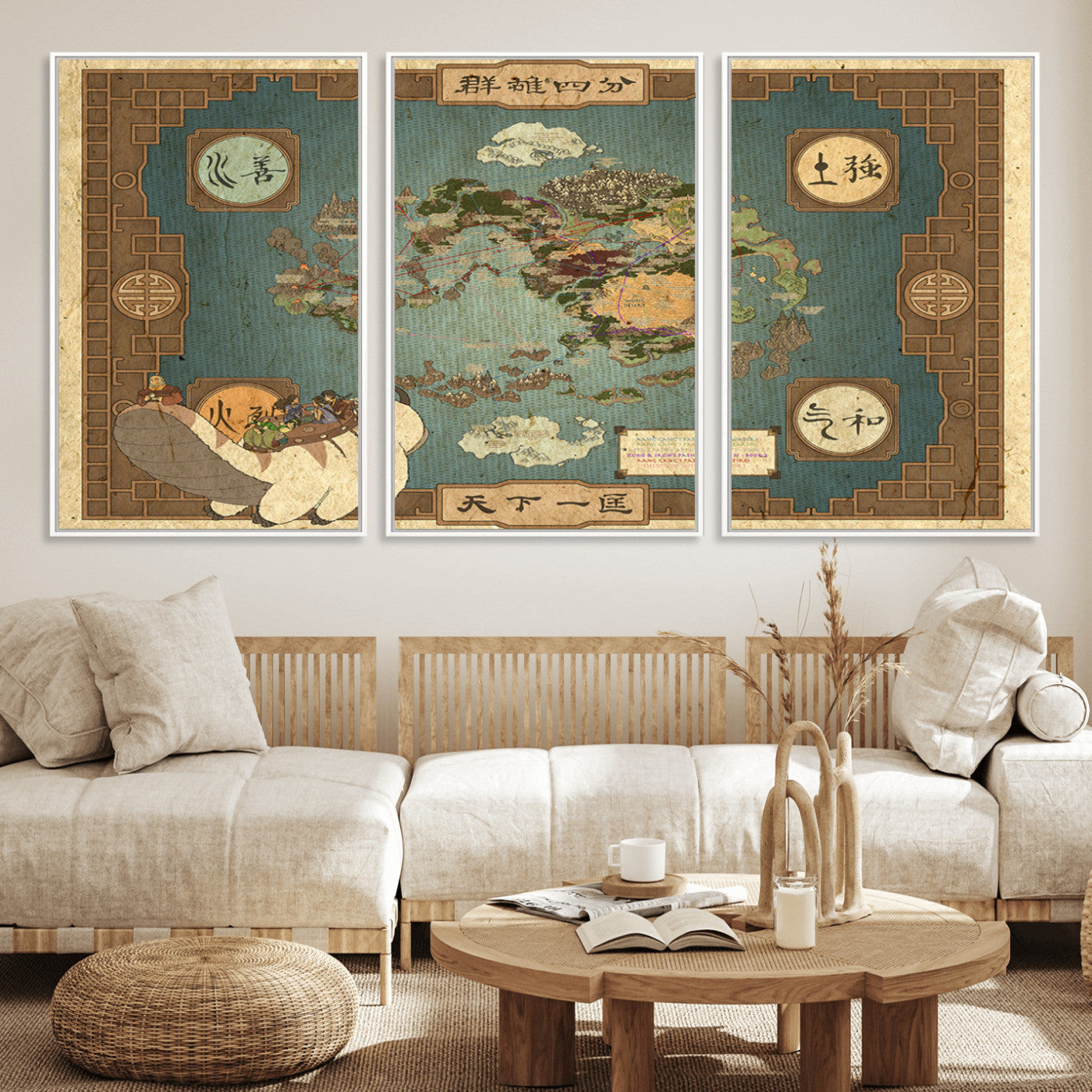 MGV-FC-60X30-3P - Push Pin World Map Canvas Print – Framed Wall Art for Couples to Track Their Travels – Anniversary