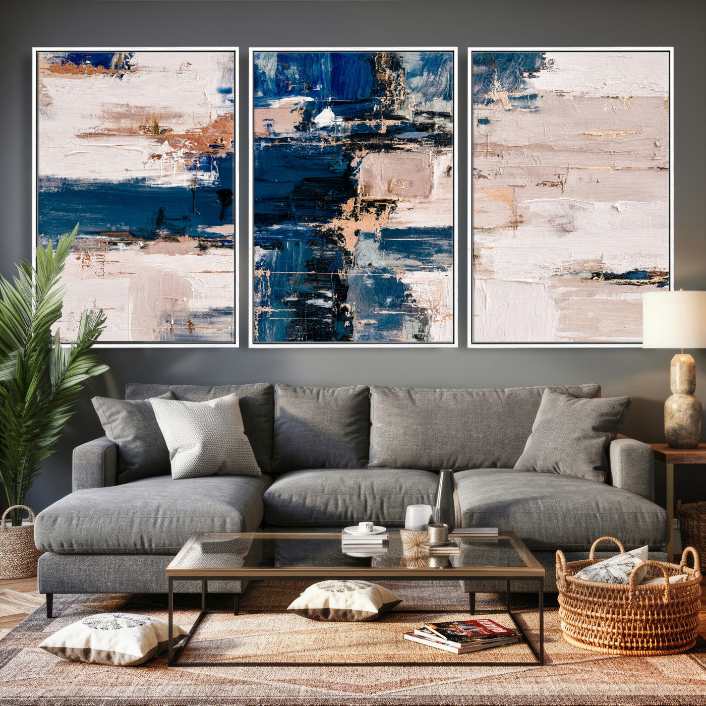 67375610-MGV-CV-36X24 - Abstract Wall Art Canvas Print