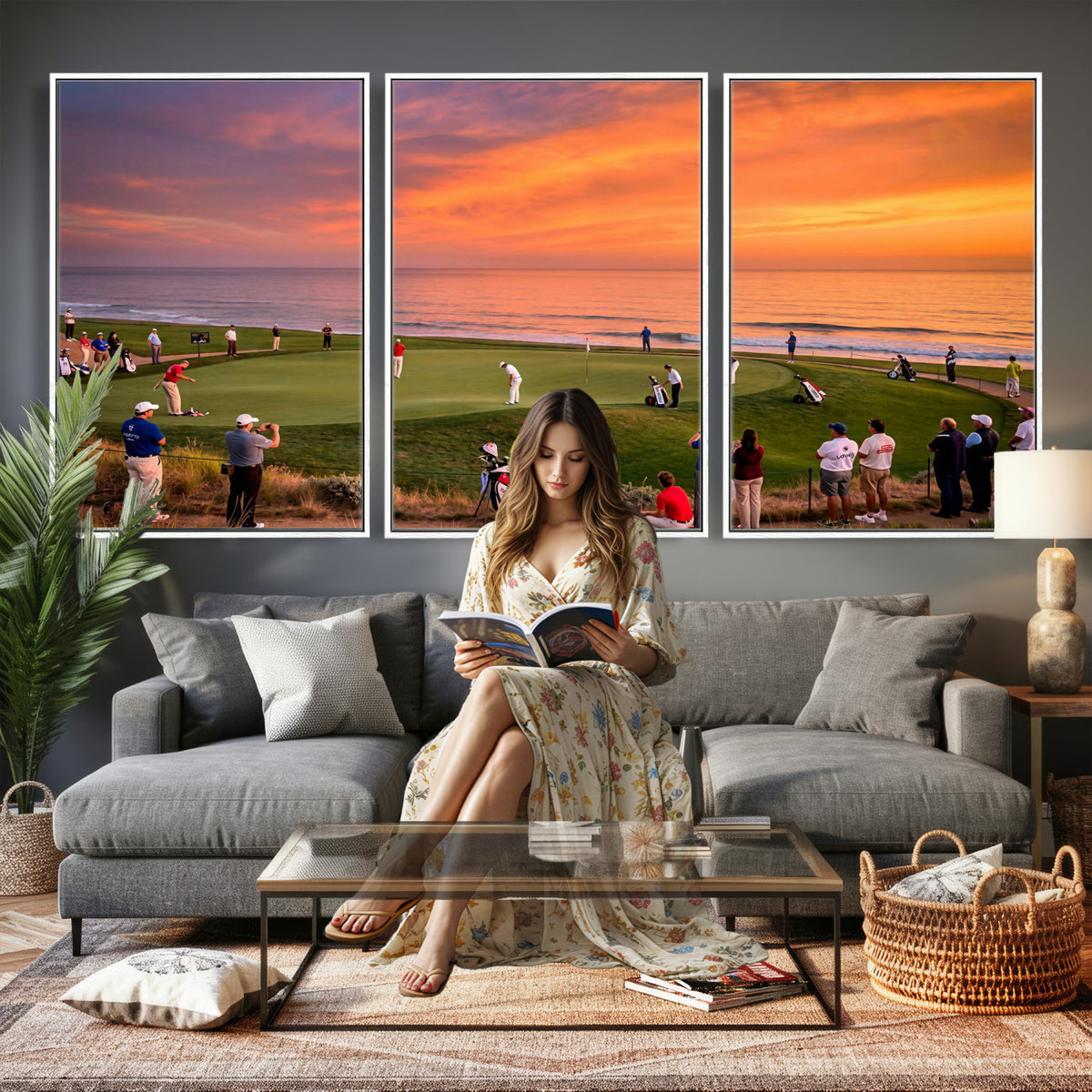 57561775-MGV-CV-36X24 - Stadium Wall Art Canvas Print
