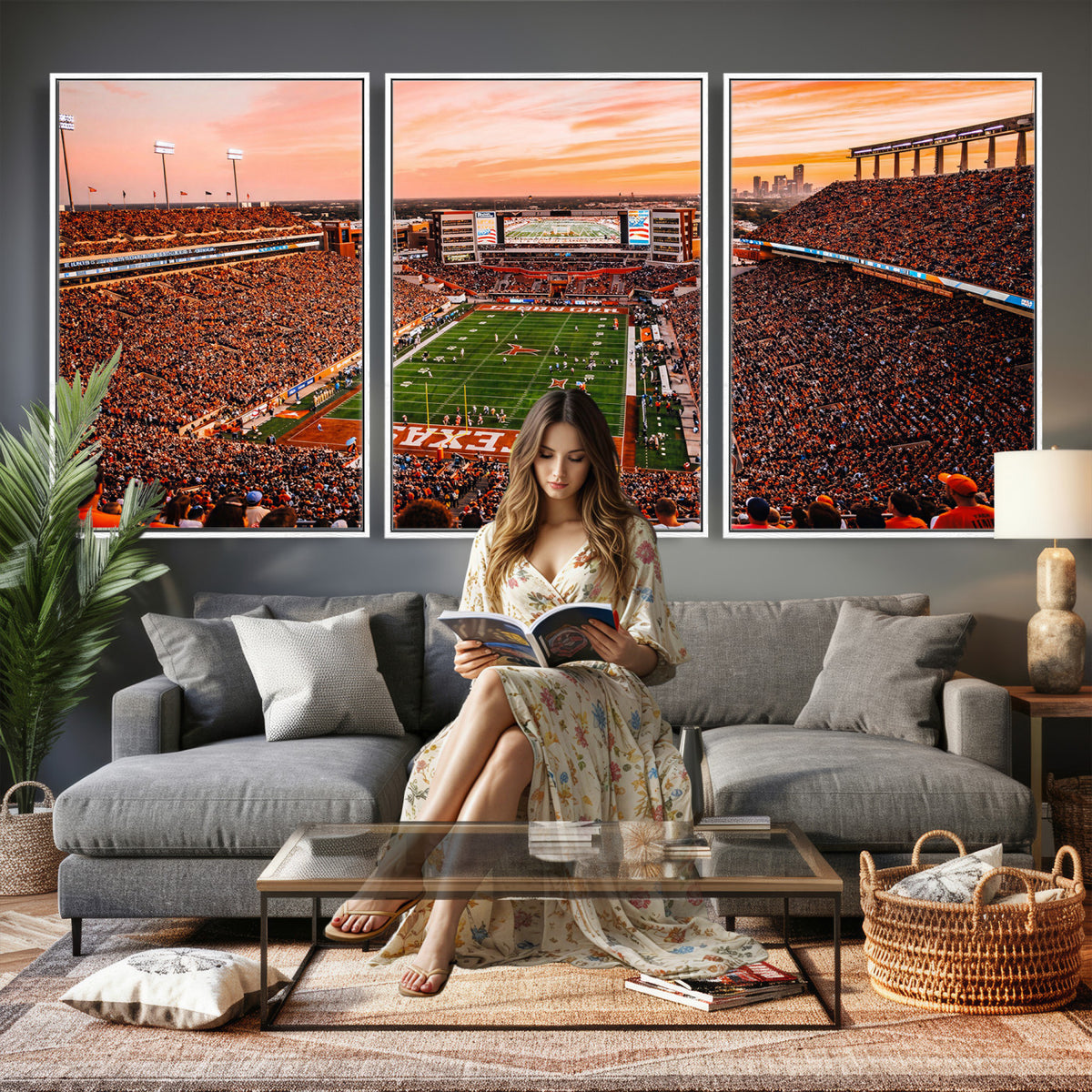 24606043-MGV-CV-36X24 - Stadium Wall Art Canvas Print