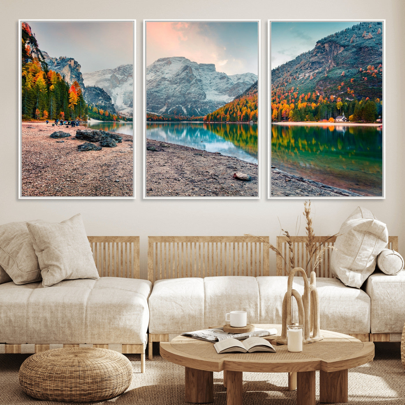 MGV-FC-60X30-3P - Spectacular Autumn Wall Art Canvas Print