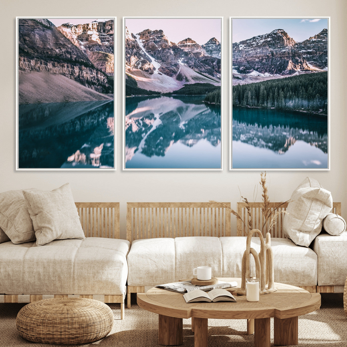 MGV-FC-60X30-3P - Banff Nal Park Wall Art Canvas Print